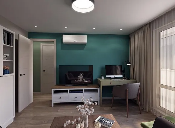 Дизайн квартиры 42 кв. м в Люблино_12 Дизайн квартиры 42 кв. м в Люблино