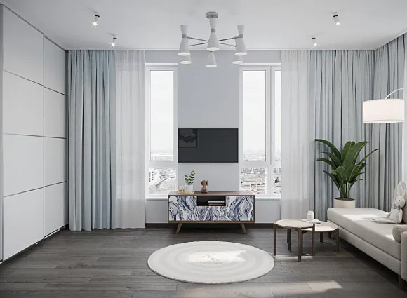 Дизайн квартиры 85 кв.м в ЖК Скандинавия_17 Дизайн квартиры 85 кв.м в ЖК Скандинавия