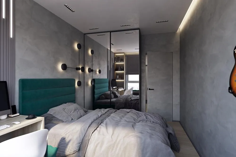 Дизайн 2-комнатной квартиры 62 кв.м в ЖК Скандинавия_21 Дизайн 2-комнатной квартиры 62 кв.м в ЖК Скандинавия