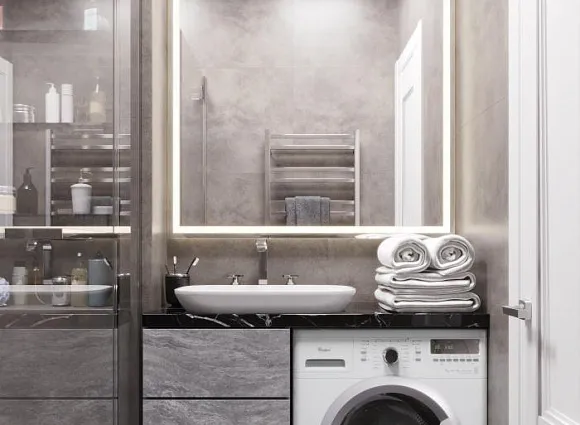 Дизайн 2-комнатной квартиры 65 кв.м в ЖК Скандинавия_15 Дизайн 2-комнатной квартиры 65 кв.м в ЖК Скандинавия