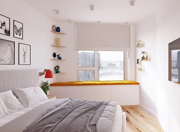 Дизайн-проект студии 45 кв.м в ЖК Новая звезда_9 Дизайн-проект студии 45 кв.м в ЖК Новая звезда