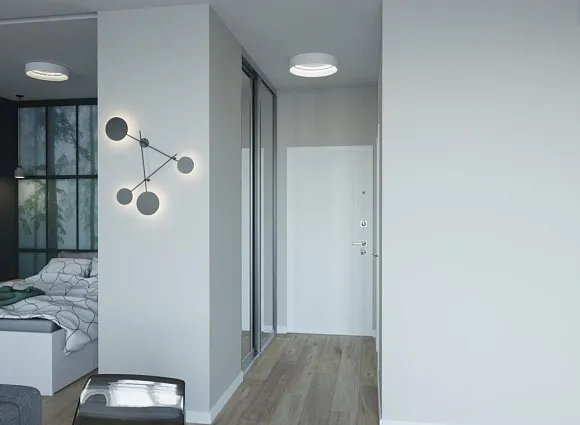 Дизайн-проект 1-комнатной квартиры 42,5 кв.м в ЖК Белые ночи_4 Дизайн-проект 1-комнатной квартиры 42,5 кв.м в ЖК Белые ночи