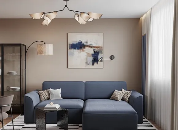 Дизайн трехкомнатной квартиры по адресу: улица Полярная, дом 32, корпус 3