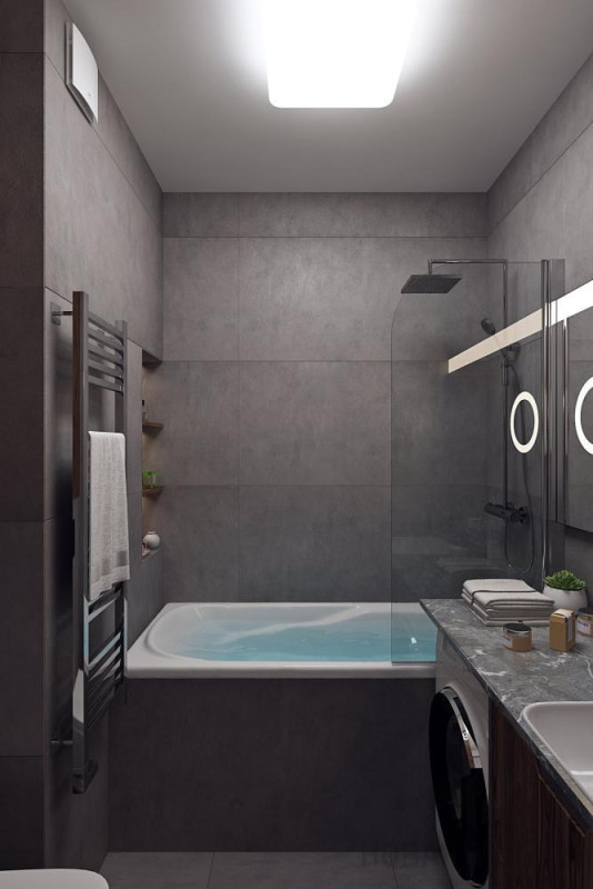 Дизайн-проект квартиры 38 кв.м в ЖК Новая Звезда_15 Дизайн-проект квартиры 38 кв.м в ЖК Новая Звезда_15