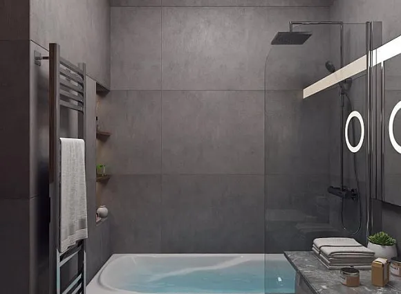 Дизайн-проект квартиры 38 кв.м в ЖК Новая Звезда_15 Дизайн-проект квартиры 38 кв.м в ЖК Новая Звезда