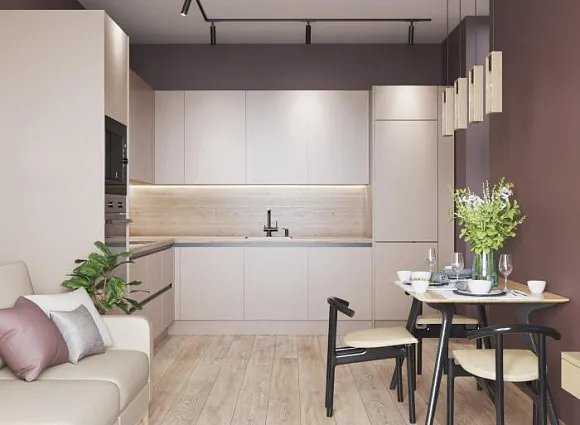 Дизайн квартиры 62 кв.м в ЖК Москва А101_3 Дизайн квартиры 62 кв.м в ЖК Москва А101