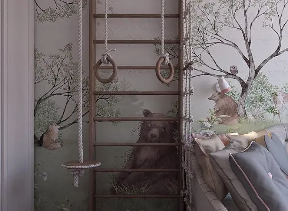 Дизайн 2-комнатной квартиры 60 кв.м в ЖК Скандинавия