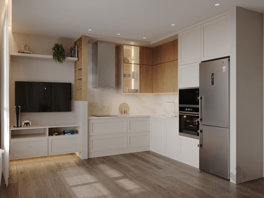 Дизайн двухкомнатной квартиры по адресу: улица Василия Аксенова, дом 2_4 Дизайн двухкомнатной квартиры по адресу: улица Василия Аксенова, дом 2_4