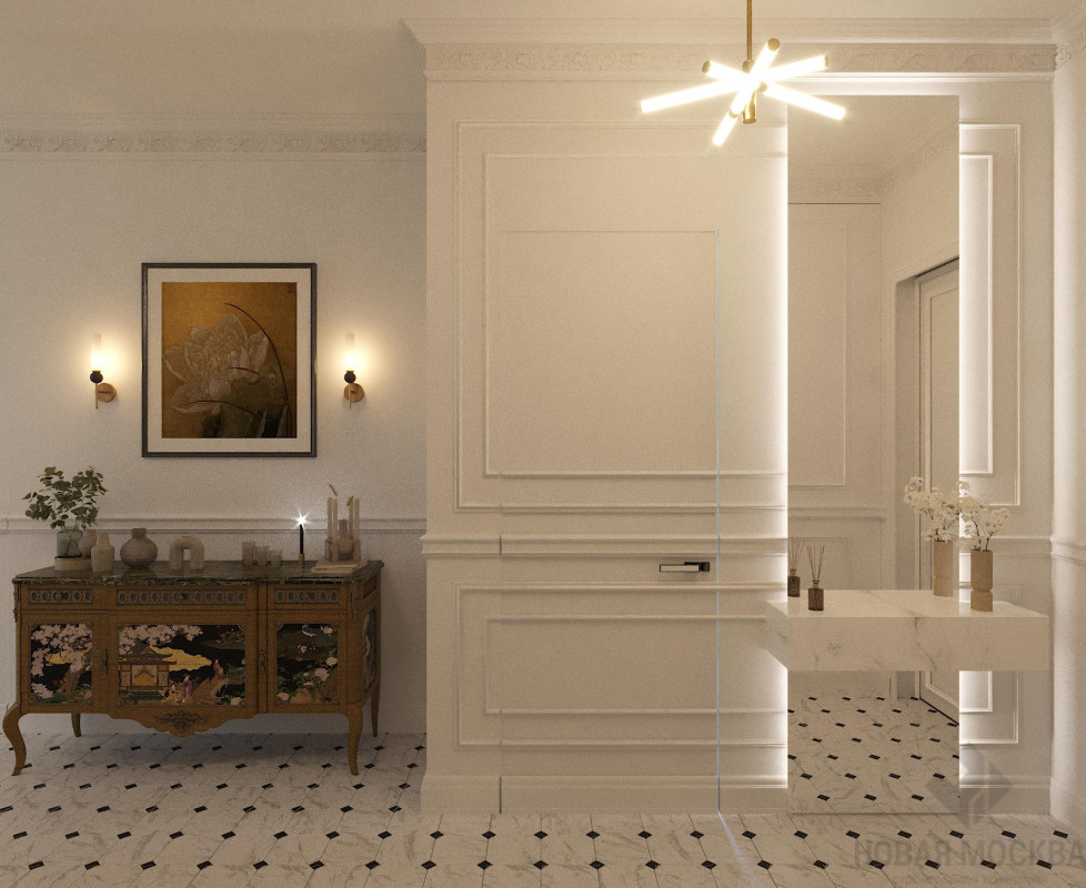 Дизайн трехкомнатной квартиры по адресу Волоколамское шоссе, дом 81/2, строение 2_7 Дизайн трехкомнатной квартиры по адресу Волоколамское шоссе, дом 81/2, строение 2_7