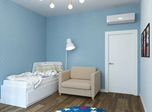 Дизайн-проект 3-комнатной квартиры 90 кв.м в ЖК Скандинавия