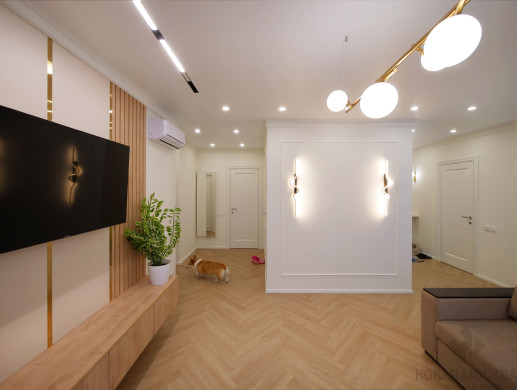 Ремонт под ключ двухкомнатной квартиры по адресу ул. Поляны, 5а-1_0 Ремонт под ключ двухкомнатной квартиры по адресу ул. Поляны, 5а-1_0