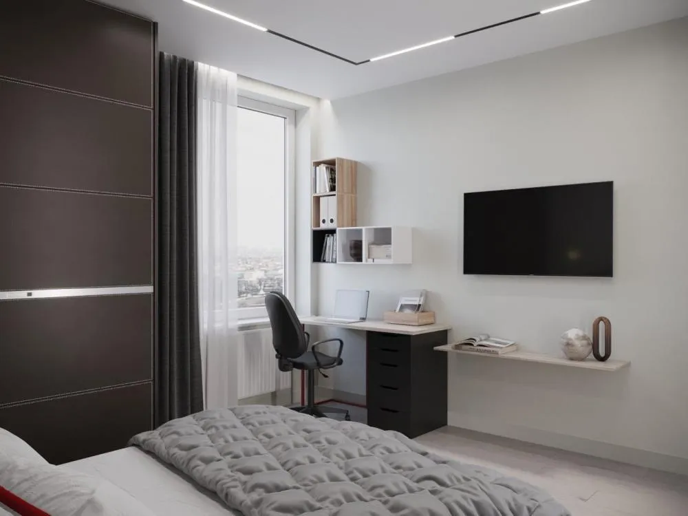 Дизайн 2-комнатной квартиры в ЖК Новая звезда_23 Дизайн 2-комнатной квартиры в ЖК Новая звезда