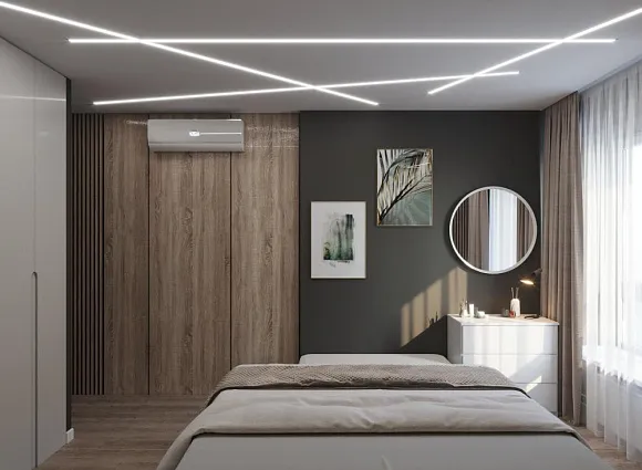 Дизайн-проект квартиры 80 кв.м в ЖК Аннино парк