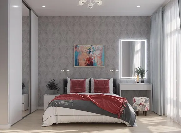 Дизайн квартиры 80 кв.м в ЖК Скандинавия_16 Дизайн квартиры 80 кв.м в ЖК Скандинавия