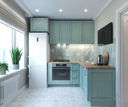 Дизайн двухкомнатной квартиры по адресу: улица Затонная, дом 12, корпус 1_2