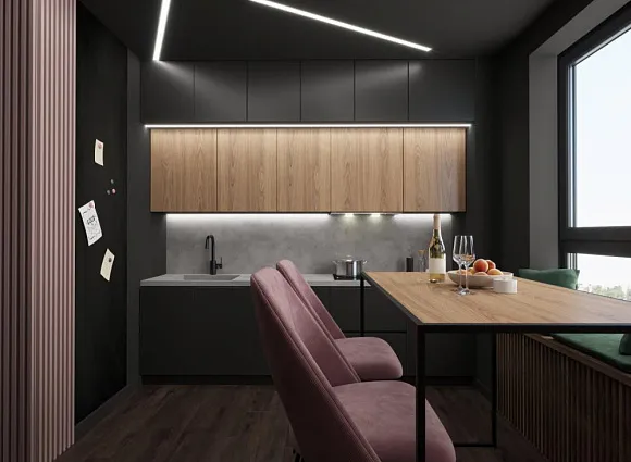 Дизайн-проект 2-комнатной квартиры 54 кв.м в ЖК Саларьево парк_9 Дизайн-проект 2-комнатной квартиры 54 кв.м в ЖК Саларьево парк