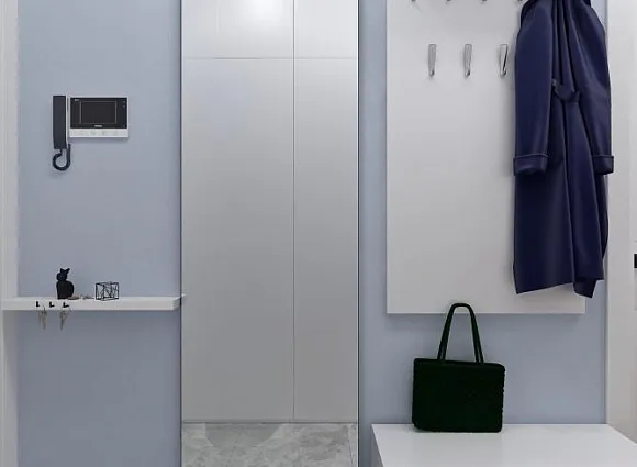 Дизайн 2-комнатной квартиры 60 кв.м в ЖК Скандинавия