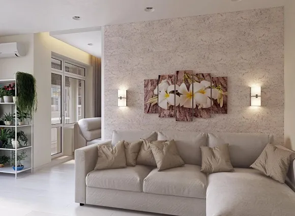 Дизайн-проект 1-комнатной квартиры 41.30 кв.м по адресу: г. Москва, пос. Внуковское, дер. Рассказовка, бул. Андрея Тарковского, д 5