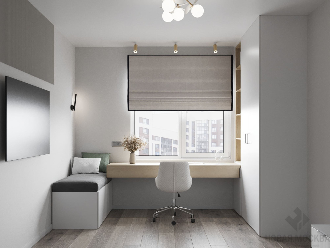 Дизайн-проект трехкомнатной квартиры по адресу ул. Юлиана Семенова, 8/2_28 Дизайн-проект трехкомнатной квартиры по адресу ул. Юлиана Семенова, 8/2_28