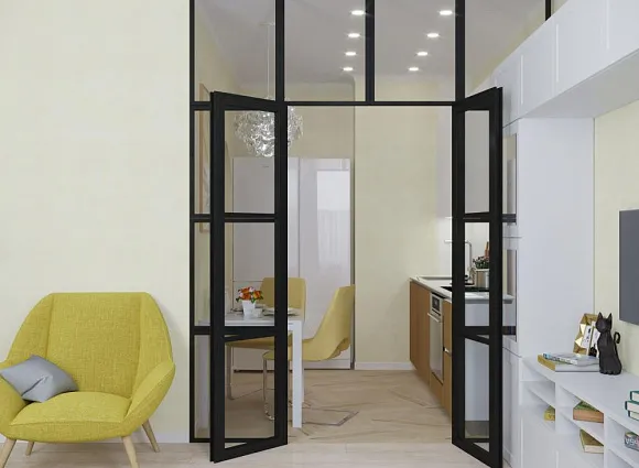 Дизайн-проект квартиры 44 кв.м в ЖК Новая Звезда_3 Дизайн-проект квартиры 44 кв.м в ЖК Новая Звезда