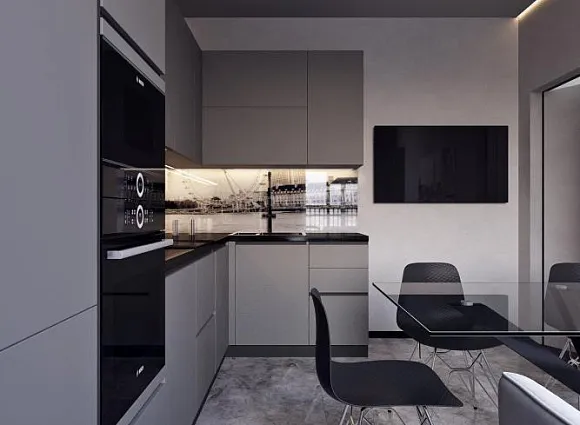 Дизайн двухкомнатной квартиры 59 кв.м в ЖК Скандинавия_4 Дизайн двухкомнатной квартиры 59 кв.м в ЖК Скандинавия