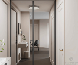 Частичный дизайн квартиры по адресу: Москва, поселение Сосенское, поселок Коммунарка, микрорайон Эдальго, дом 1_2