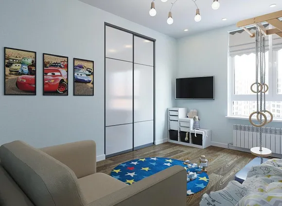 Дизайн-проект 3-комнатной квартиры 90 кв.м в ЖК Скандинавия