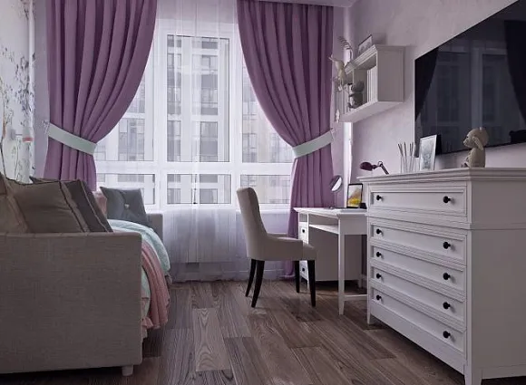 Дизайн 2-комнатной квартиры 60 кв.м в ЖК Скандинавия