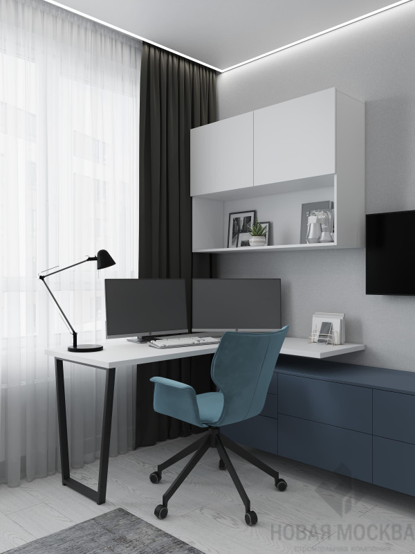 Дизайн двухкомнатной квартиры по адресу ул. Эдварда Грига, дом 16, корпус 1_13 Дизайн двухкомнатной квартиры по адресу ул. Эдварда Грига, дом 16, корпус 1_13