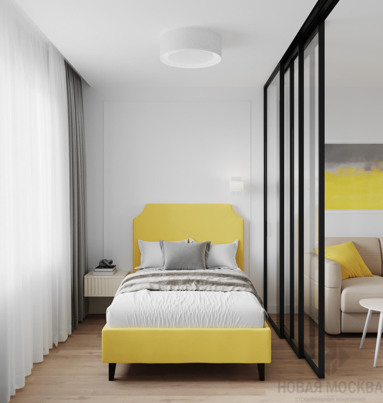 Дизайн однокомнатной квартиры по адресу ул. Каширское шоссе, дом 11, корпус 3_4 Дизайн однокомнатной квартиры по адресу ул. Каширское шоссе, дом 11, корпус 3_4