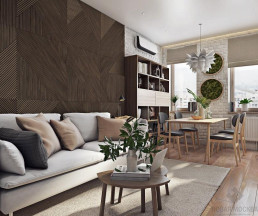 Дизайн-проект 2-комнатной квартиры 58.00 кв.м по адресу: ул. Сосенский стан, д. 17_1