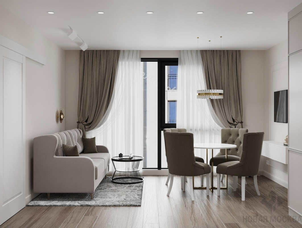 Дизайн однокомнатной квартиры по адресу: Волгоградский проспект, дом 32/5 корпус 3_0 Дизайн однокомнатной квартиры по адресу: Волгоградский проспект, дом 32/5 корпус 3_0