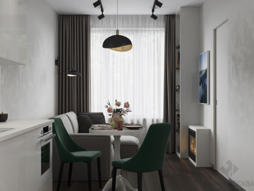 Дизайн квартиры 40 кв.м в ЖК Домашний_0