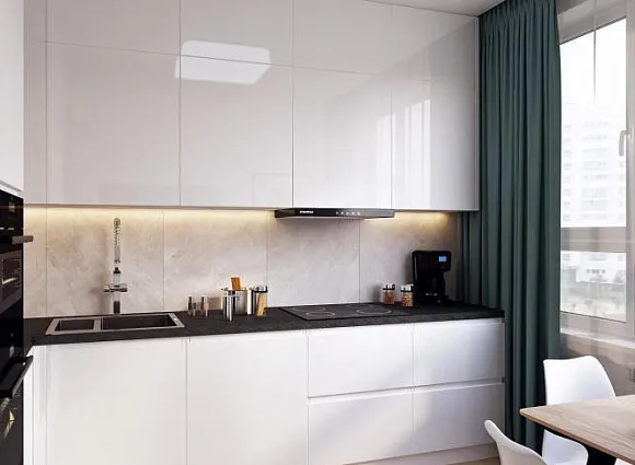 Дизайн-проект 2-комнатной квартиры 50,8 кв.м в ЖК Белые ночи_6 Дизайн-проект 2-комнатной квартиры 50,8 кв.м в ЖК Белые ночи