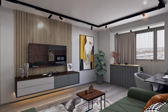 Дизайн квартиры 40 кв.м в Солнцево_0