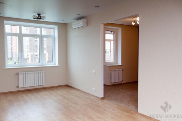 Ремонт 1-комнатной квартиры 48 кв.м по адресу: п. Коммунарка, ул. Липовый парк, д. 9, застройщик Авгур Эстейт (АО А101 Девелопмент), ЖК Москва А101_0