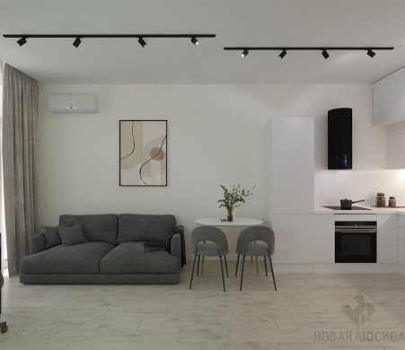 Дизайн однокомнатной квартиры по адресу: улица Эдварда Грига, дом 17_0