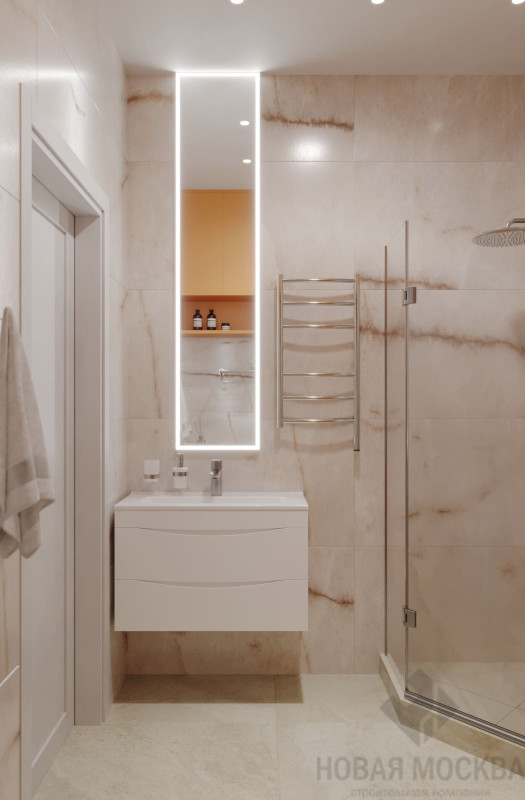 Дизайн однокомнатной квартиры по адресу: ул. Эдварда Грига, дом 5_19 Дизайн однокомнатной квартиры по адресу: ул. Эдварда Грига, дом 5_19