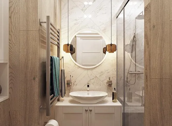 Дизайн-проект 1-комнатной квартиры 40,9 кв.м по адресу: Москва, поселение Сосенское, поселок Коммунарка, улица Бачуринская, дом 7, корпус 2