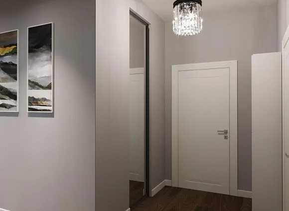 Дизайн-проект 3-комнатной квартиры 90 кв.м в ЖК Скандинавия