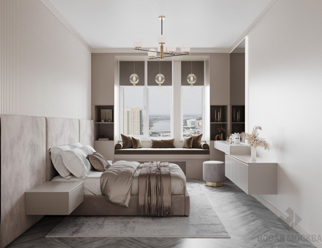 Дизайн трехкомнатной квартиры по адресу ул. Эдварда Грига, дом 17_17 Дизайн трехкомнатной квартиры по адресу ул. Эдварда Грига, дом 17_17