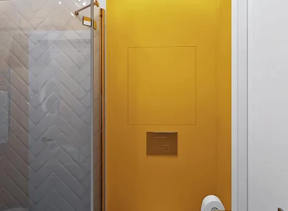 Дизайн-проект квартиры 35 кв.м в ЖК Поколение