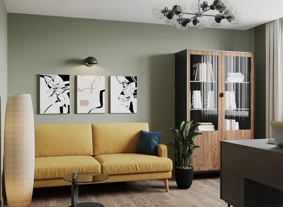 Дизайн трехкомнатной квартиры по адресу: улица Полярная, дом 32, корпус 3