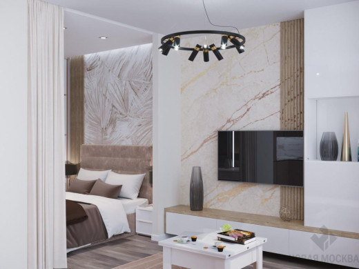Дизайн-проект квартиры 40 кв.м на Скандинавском бульваре_0