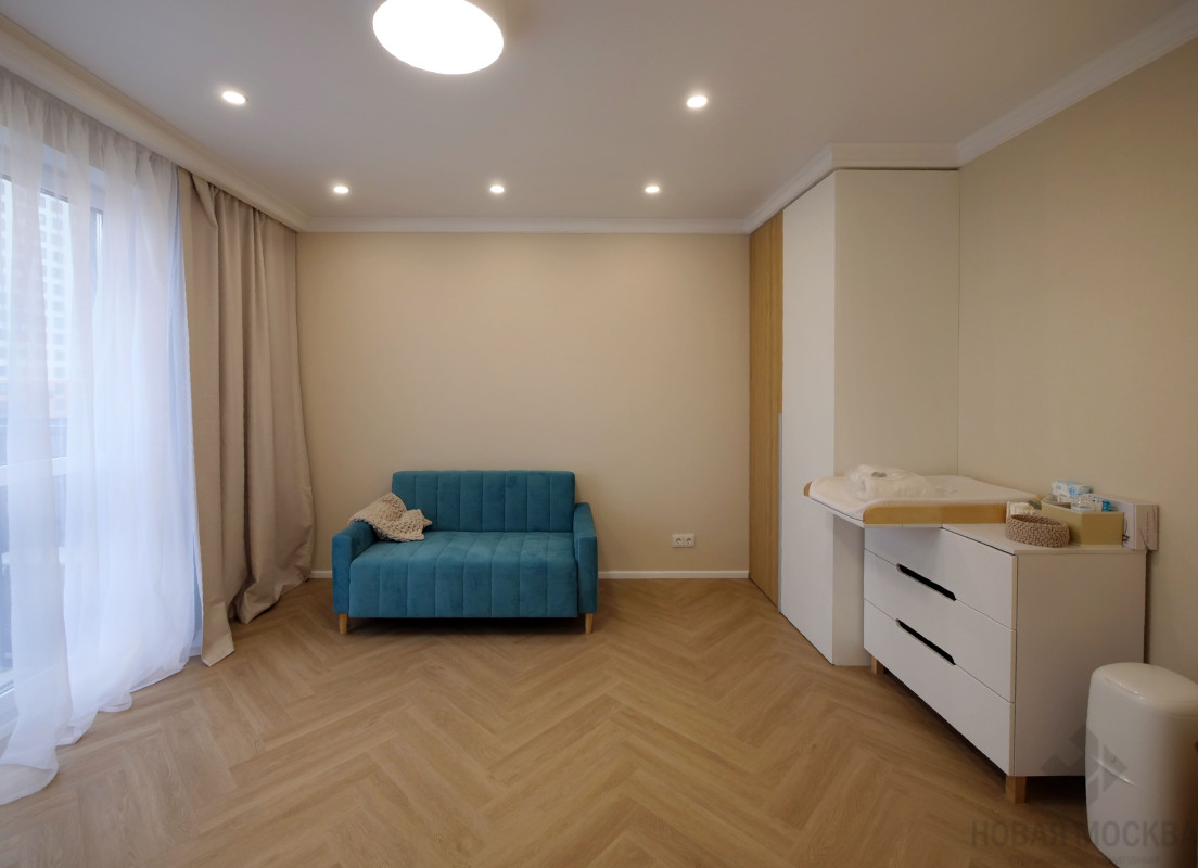 Ремонт под ключ двухкомнатной квартиры по адресу ул. Поляны, 5а-1_6 Ремонт под ключ двухкомнатной квартиры по адресу ул. Поляны, 5а-1_6