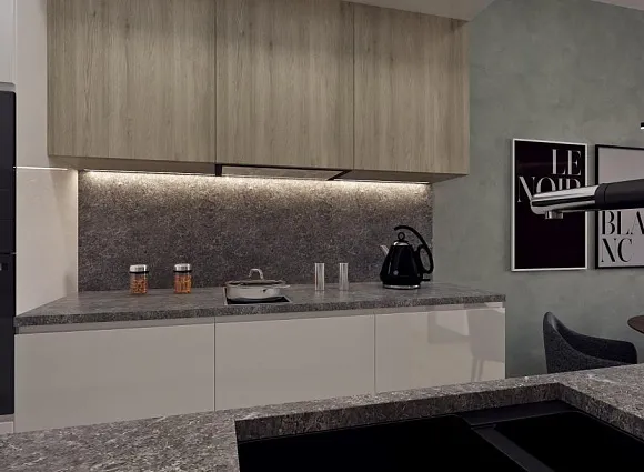 Дизайн 2-комнатной квартиры 62 кв.м в ЖК Скандинавия_7 Дизайн 2-комнатной квартиры 62 кв.м в ЖК Скандинавия