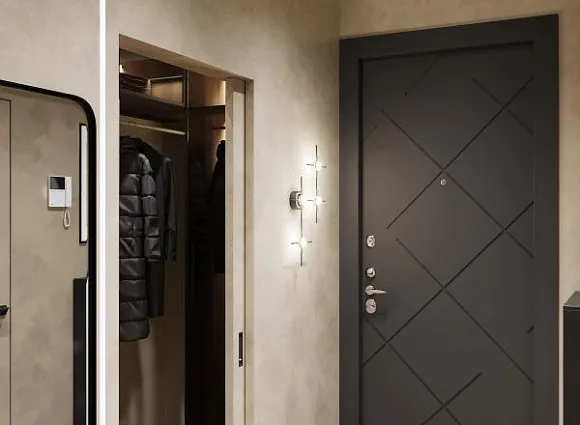 Дизайн квартиры 46 кв. м в ЖК Крылья_14 Дизайн квартиры 46 кв. м в ЖК Крылья