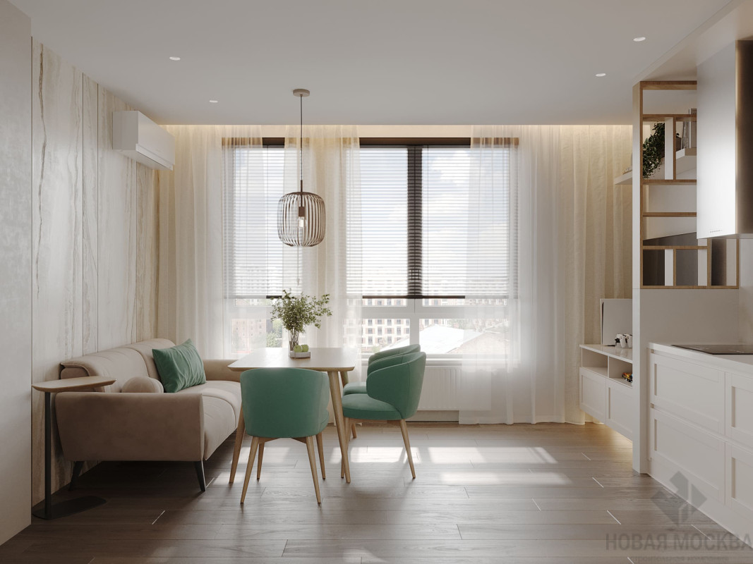 Дизайн двухкомнатной квартиры по адресу: улица Василия Аксенова, дом 2_3 Дизайн двухкомнатной квартиры по адресу: улица Василия Аксенова, дом 2_3