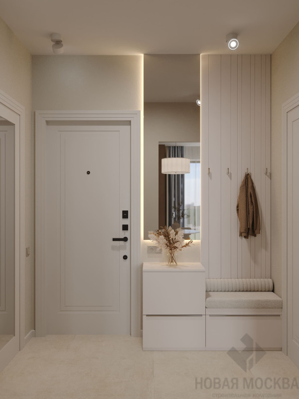 Дизайн однокомнатной квартиры по адресу: поселок Заречье, Мещерский бульвар, дом 2_2 Дизайн однокомнатной квартиры по адресу: поселок Заречье, Мещерский бульвар, дом 2_2