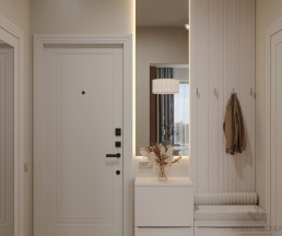 Дизайн однокомнатной квартиры по адресу: поселок Заречье, Мещерский бульвар, дом 2_2 Дизайн однокомнатной квартиры по адресу: поселок Заречье, Мещерский бульвар, дом 2_2